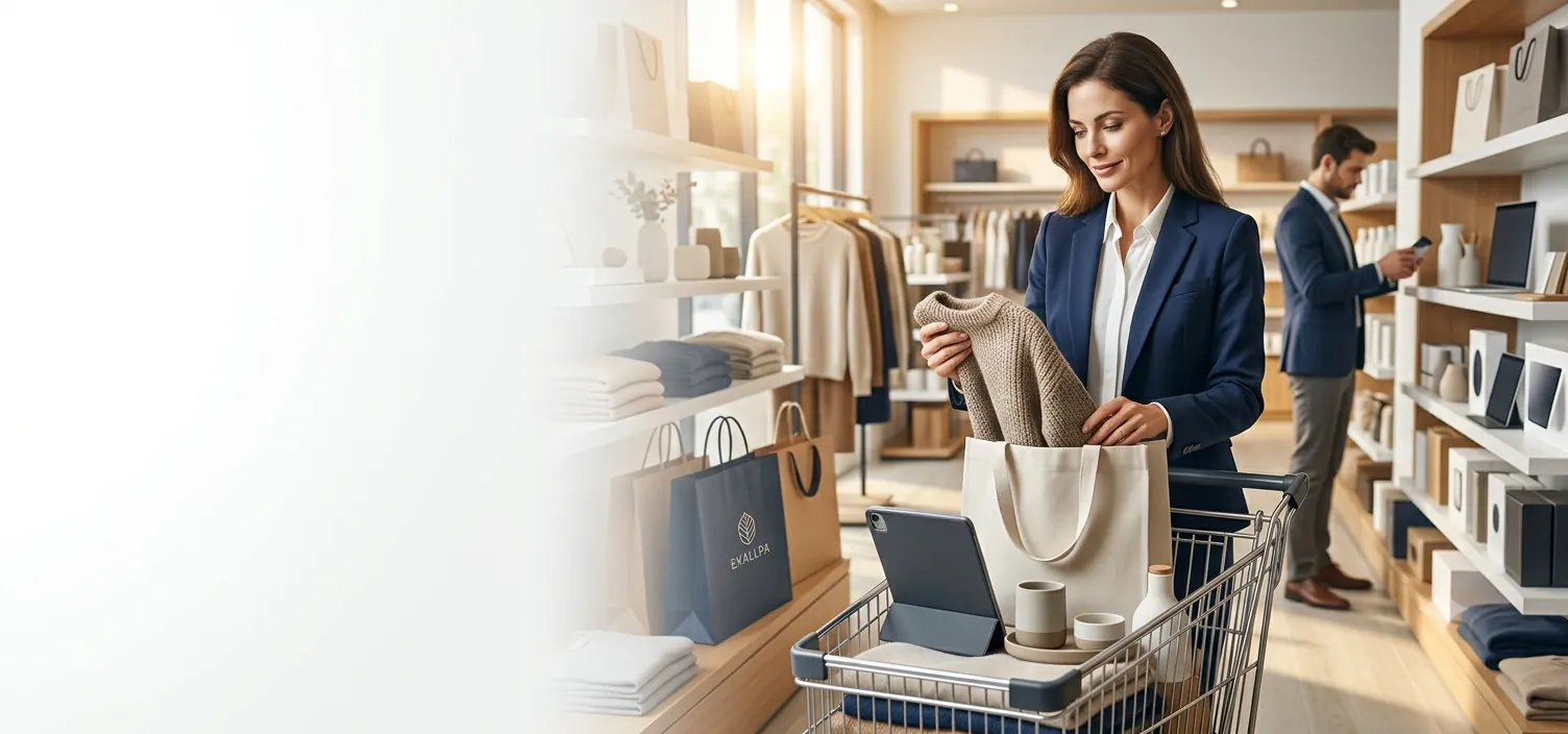 Compra asistida y preparación de paquetes